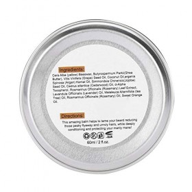 Kit de Toilettage pour Hommes, Coffret Cadeau pour Coupe de Barbe avec Shampoing à Barbe, Après-shampoing à Barbe, Huile à Ba