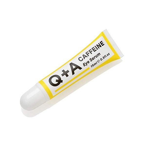 Q+A Sérum à la caféine contour des yeux, 15ml