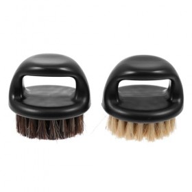 POPETPOP 6 Pièces Brosse À Poils Brosses À Moustache Barbe Rasage Outil De Nettoyage Hommes Blaireau Barbe Démêlant Brosse Ba