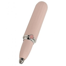 Tondeuse à Sourcils Rechargeable Automatique pour Femme – Élimination des SourcilsDouleur, beautéEffort avec Tête Plaquée or 