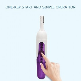 Tondeuse À Cheveux pour&nbsp;Oreilles et&nbsp;Nez, Rasoir Électrique pour&nbsp;Sourcils et&nbsp;Visage pour&nbsp;Femme, Tondeuse À Cheveux Portable Av