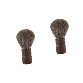 Beavorty 2 Pcs Hommes Blaireau Blaireaux Pour Hommes Moustache Brosse Barbe Brosse Pour Hommes Poils Barbe Brosse Cheveux Bar