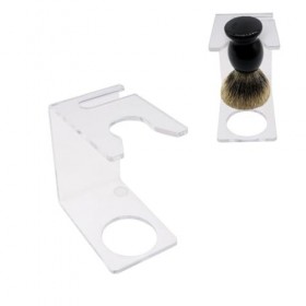 DRESSOOS 2 Pièces Support De Blaireau Support Pour Rasoir Stand De Rasage Rasoir Double Porte-brosse à Barbe Support De Rasoi