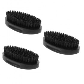 FRCOLOR 3 Pièces Brosse Coiffante Outil De Modelage De Barbe Pour Hommes Outil De Brosse De Salon De Coiffure Brosse à Barbe 