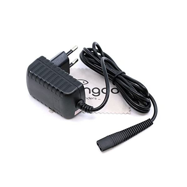 Chargeur compatible avec Braun BT 5040 5542 BT 5042 5542 BT 5050 5418 BT 5060 5542 BT 5065 5542 BT 5070 5417 Rem