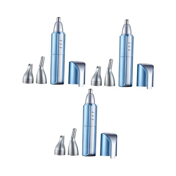 minkissy 1 Ensemble Tondeuse À Sourcils Indolore Tondeuse À Poils Du Nez Rasoir À Sourcils Lames De Poils Du Nez Rasoirs Pour