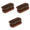 DOITOOL 3 Pièces Brosse À Barbe Brosse À Cheveux En Fil De Poche Peigne À Barbe Hommes Blaireau Brosses De Rasage Pour Hommes