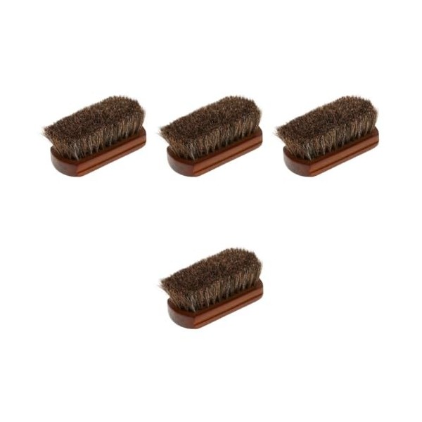 DOITOOL 3 Pièces Brosse À Barbe Brosse À Cheveux En Fil De Poche Peigne À Barbe Hommes Blaireau Brosses De Rasage Pour Hommes