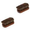 DOITOOL 3 Pièces Brosse À Barbe Brosse À Cheveux En Fil De Poche Peigne À Barbe Hommes Blaireau Brosses De Rasage Pour Hommes