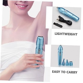 FRCOLOR 1 Jeu Rasoir à Sourcils Épilateur Nez Mini Épilateur Tondeuse à Poils Nasaux Rasoir De Nez Rasoir Électrique Pour Fem