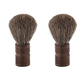 FOMIYES 2 Pièces Blaireaux Pour Hommes Hommes Blaireau Moustache Brosse Barbe Brosse Pour Hommes Cheveux Barbe Brosse Barbe B