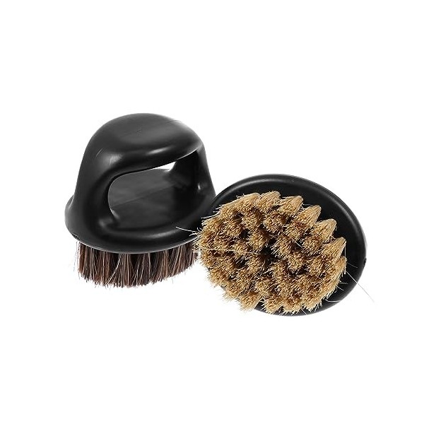 POPETPOP 6 Pièces Brosse À Poils Hommes Blaireau Barbe Toilettage Peigne Barbe Rasage Poils Brosse À Cheveux Brosse Faciale O