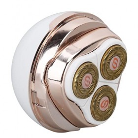 Rasoirs électriques pour Femmes, épilation du Visage à 3 Lames avec Tête Amovible pour les Jambes, le Bikini, le Visage, les 