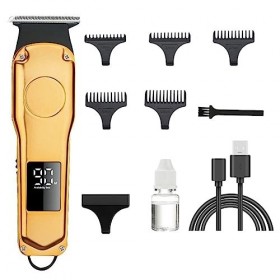 Funfob Tondeuses à Cheveux Rechargeable Électrique Machine de Découpe Tondeuse à Barbe Rasoir Rasage pour Cutter