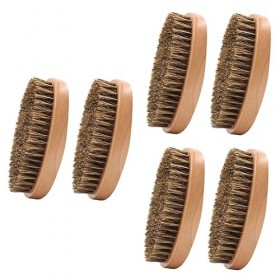 FOMIYES 6 Pièces Brosse À Barbe Outil De Mise En Forme De La Barbe Brosse À Moustache Pour Hommes Peigne À Barbe Portable Cos