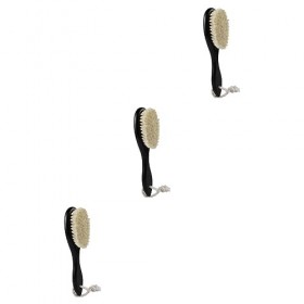 FOMIYES 3 Pièces Brosses Pour Cheveux Brosse À Cheveux En Bois Brosse À Cheveux Hommes Visage Brosse Propre Brosse De Nettoya