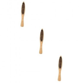 Beaupretty 6 Pièces Outil De Toilettage De Barbe Brosse De Chaume Brosse DApplication De Barbe Brosse De Coiffure En Bois Br
