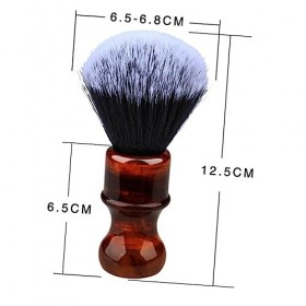 FRCOLOR 1Pc Brosse De Nettoyage Brosse À Cheveux Brosse De Rasoir Visage Salon Brosse Doux Brosses De Coiffure Vintage Blaire