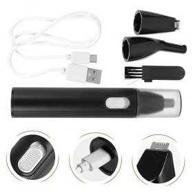 POPETPOP 1 Set Nez Tondeuse Électrique Vibrissa Clipper Tondeuses À Poils Du Visage Tondeuse Nez Nez Oreille Tondeuse Électri