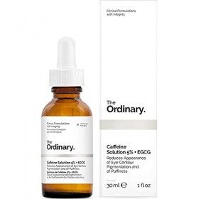 The Ordinary ORIGINAL Caffeine Solution 5% + EGCG | 30 ml. | Solution pour les cernes et les yeux gonflés | by Cloud.Sales Co