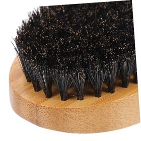minkissy 3 Pièces Brosse Coiffante Soin De La Barbe Badass Anti Pellicules De Barbe Brosse De Barbier Palmier à Barbe Brosse 