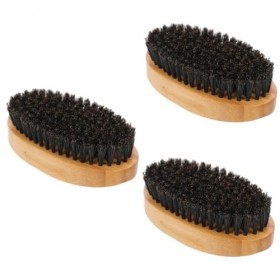 ABOOFAN 3 Pièces Brosse De Coiffure Conditionneur De Barbe Pour Hommes Brosse À Moustache Peigne À Barbe Pour Hommes Brosse À