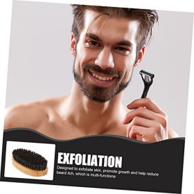 ABOOFAN 3 Pièces Brosse De Coiffure Conditionneur De Barbe Pour Hommes Brosse À Moustache Peigne À Barbe Pour Hommes Brosse À