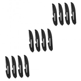 Beavorty 12 Pièces Brosse À Cheveux Pliante De Poche Pour Hommes Peigne Pliant Pour Hommes Peigne À Moustache Pliant DAllait