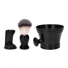 FOMIYES 1 Ensemble De Blaireaux De Rasage Kit De Rasage Bol De Rasage Pour Barbier Support De Rasage Bol Moussant Rasage Humi