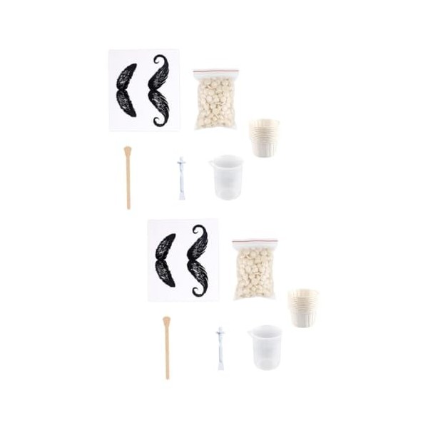 FRCOLOR 3 Ensembles DOutils De Combinaison DÉpilation Du Nez De Cire Pour Le Nez Outil DÉpilation Des Poils Du Nez Barbe O