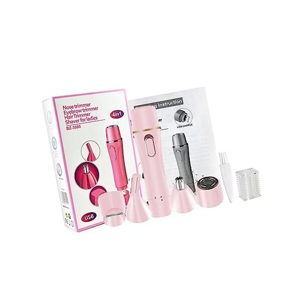 POPETPOP 1 Ensemble Tondeuse À Sourcils Rechargeable Rasoir Sans Fil Outil DÉpilation Dispositif De Coupe Des Sourcils Épila