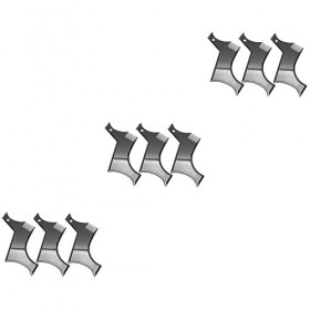 FOMIYES 9 Pièces Peignes À Moustache Pour Hommes Peigne À Barbe Pour Hommes Costumes Pour Hommes Costumes Pour Hommes Costume