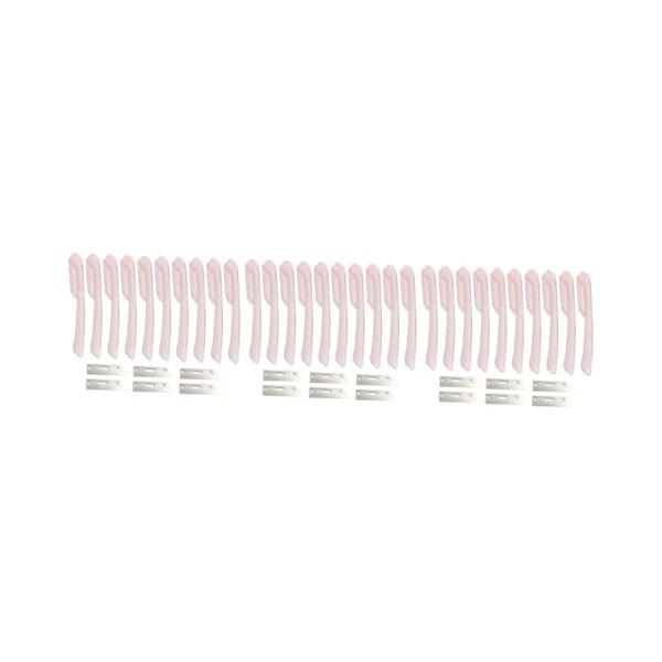 minkissy 3 Ensembles 10 Pièces Tondeuse Visage Pour Hommes Outil De Cils Rasoir Homme Outil De Mise En Forme Des Sourcils Ras