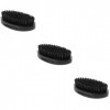 Beaupretty 3 Pièces Brosse Coiffante Anti Pellicules Barbe Barbe Paume Badass Soins De La Barbe Blaireaux Pour Hommes Peigne 