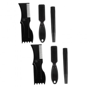minkissy 2 Ensembles Stylo De Remplissage De Barbe Remplisseur De Stylo à Barbe Brosse Stylo à Barbe Remplisseur De Crayon à 