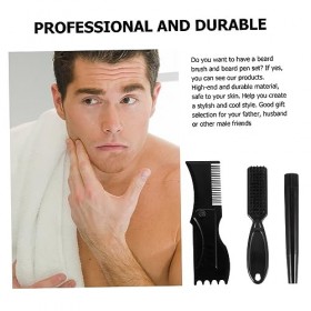 minkissy 2 Ensembles Stylo De Remplissage De Barbe Remplisseur De Stylo à Barbe Brosse Stylo à Barbe Remplisseur De Crayon à 