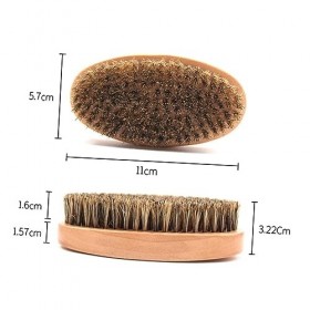 FOMIYES 6 Pièces Brosse À Barbe Accessoires De Voyage Costume Homme Kit De Toilettage Pour Hommes Peigne À Moustache De Poche