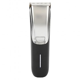 Tondeuse à Cheveux électrique Ergonomique, écran électrique argenté, Chargement USB, pour Salle de Bain