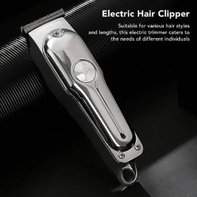 Tondeuse à Cheveux électrique, Tondeuse à Cheveux Professionnelle Fil Multifonctionnelle Légère avec 3 Peignes de Guidage pou