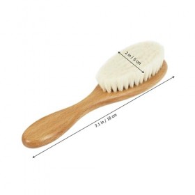FOMIYES 3 Pièces Brosse À Cheveux Propre Modélisation Hêtre Utilitaires Hommes Cou Brosse À Cheveux Manche En Bois Brosse De 