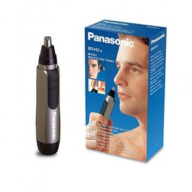 Panasonic - Tondeuse Hygiénique Nez et Oreilles avec Système de Sécurité - ER-412