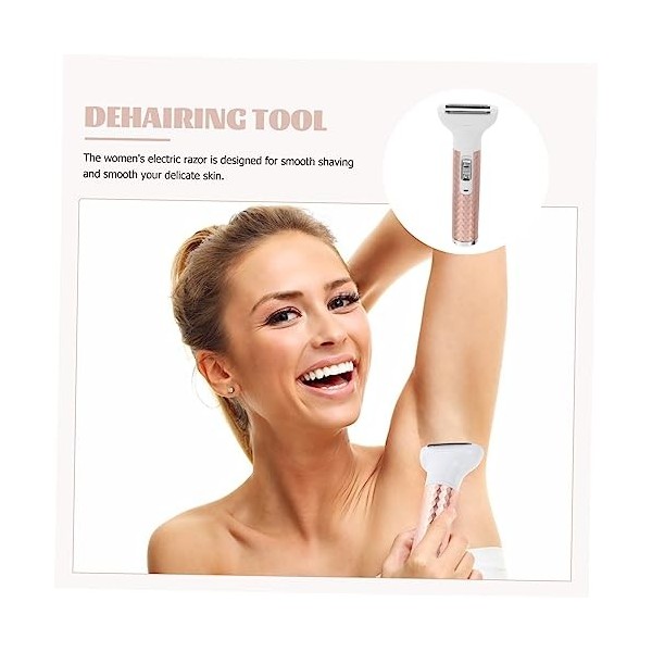 DOITOOL 1 Ensemble De Rasoir Multifonction Pour Femmes Tondeuse À Cheveux Pour Jambes Rasoir 5 En 1 Pour Femme Épilateur Élec