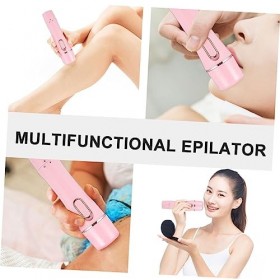 FOMIYES 4 1 Rasoirs Électriques Pour Les Femmes Visage Bikini Rasoir Pour Le Visage Dissolvant Corps Mini Rasoir Électrique P