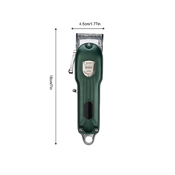 Tondeuse à barbe, ensemble de toilettage électrique, rasoir intime pour homme, tondeuse à cheveux avec peigne guide réglable 