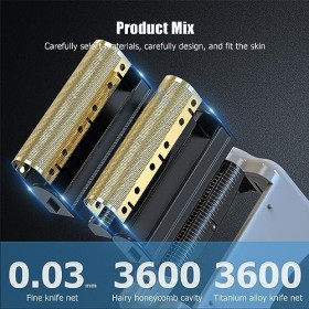 Ancable Film de rechange compatible avec rasoir Andis, tête de rechange pour rasoir Andis