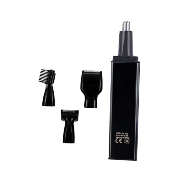 POPETPOP 1 Set Combinaison De Rasage Rasoirs Rechargeables Pour Hommes Tondeuse À Cheveux Tondeuse À Sourcils Électrique Tond