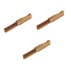 minkissy 3 Pièces Soins Capillaires Naturels Soulagement Des Maux De Tête Soulagement Des Maux De Tête Antistatique Peigne En