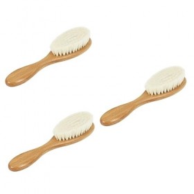 Beaupretty 3 Pièces Brosse À Cheveux Coiffante Peigne À Cheveux Pour Hommes Poignée De Brosse À Cheveux Pour Hommes Blaireau 