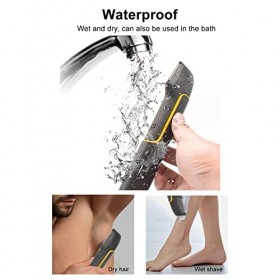 Tondeuse à Peigne à Cheveux, Tête Extensible Portable, Tête de Coupe en Forme de R, Tondeuse électrique Légère et éclairée po