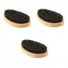 FOMIYES 3 Pièces Brosse Pour Hommes Brosse À Barbe Peigne À Barbe Brosse À Cheveux Homme Soin Bambou